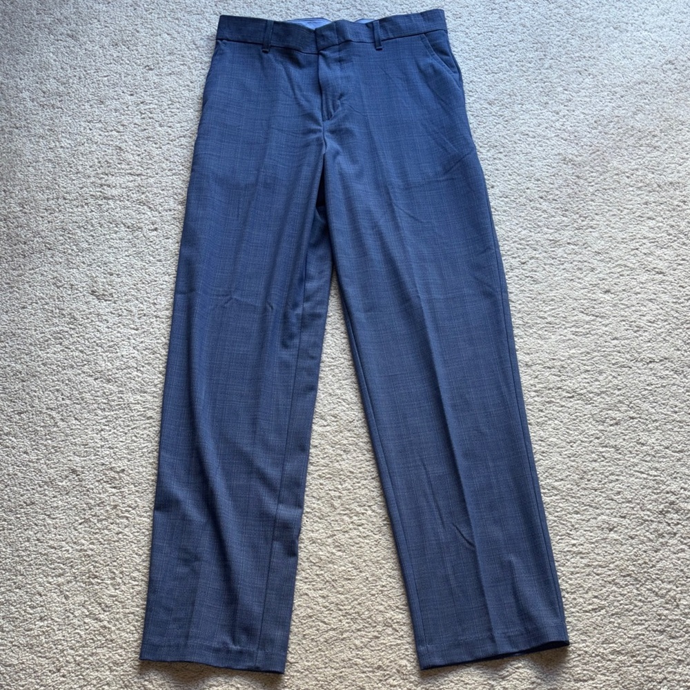 Classic Navy Men's Dress Trousers with Matching Dress Jacket